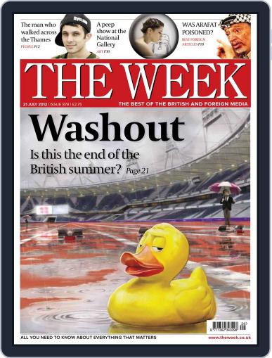 The Week United Kingdom July 22nd, 2012 Digital Back Issue Cover