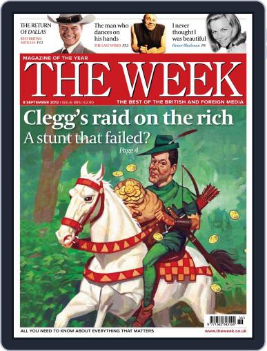 The Week United Kingdom September 7th, 2012 Digital Back Issue Cover