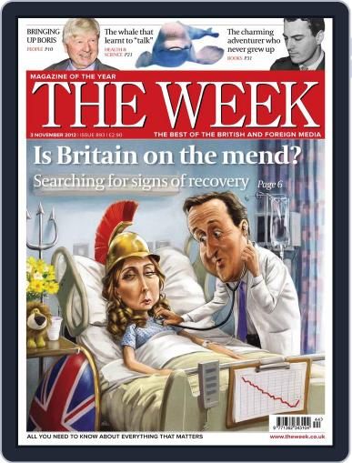 The Week United Kingdom November 1st, 2012 Digital Back Issue Cover