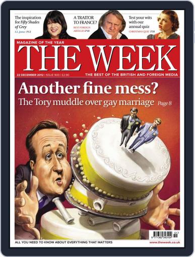 The Week United Kingdom December 20th, 2012 Digital Back Issue Cover