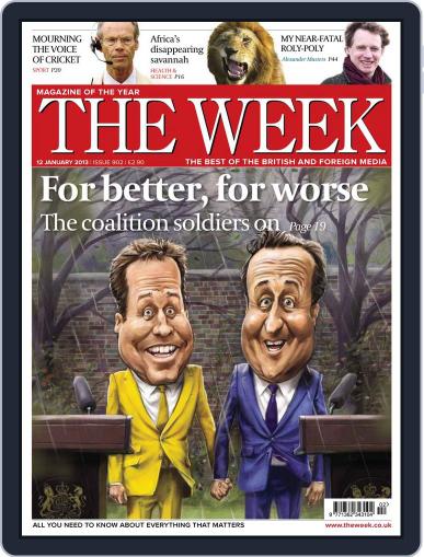 The Week United Kingdom January 11th, 2013 Digital Back Issue Cover