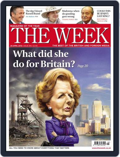 The Week United Kingdom April 19th, 2013 Digital Back Issue Cover