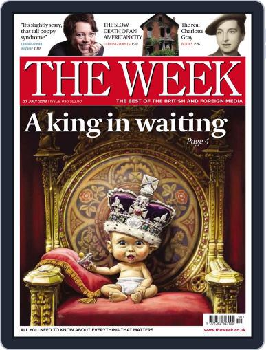 The Week United Kingdom July 26th, 2013 Digital Back Issue Cover