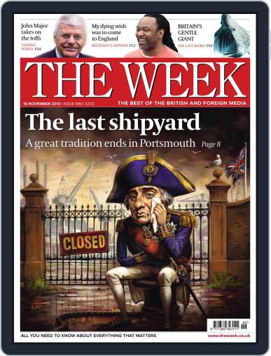 The Week United Kingdom November 15th, 2013 Digital Back Issue Cover