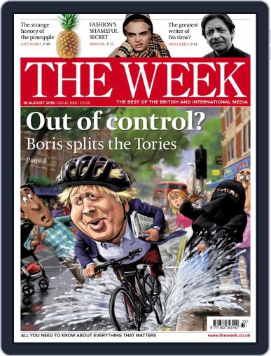 The Week United Kingdom August 18th, 2018 Digital Back Issue Cover