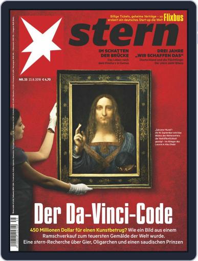 stern August 23rd, 2018 Digital Back Issue Cover