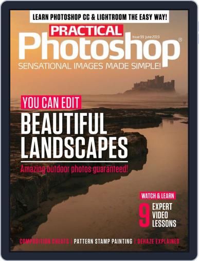 Practical Photoshop June 1st, 2019 Digital Back Issue Cover