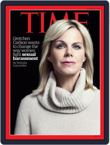 Time Magazine International Edition October 21st, 2016 Digital Back Issue Cover