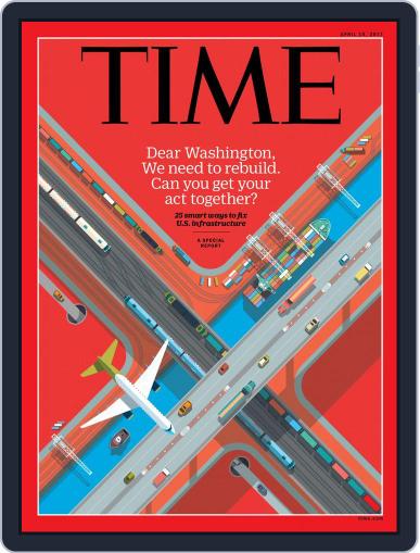 Time Magazine International Edition April 1st, 2017 Digital Back Issue Cover