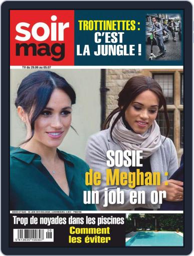 Soir mag June 26th, 2019 Digital Back Issue Cover
