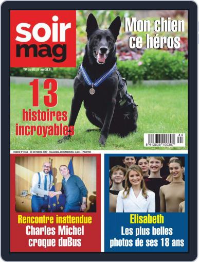 Soir mag November 2nd, 2019 Digital Back Issue Cover