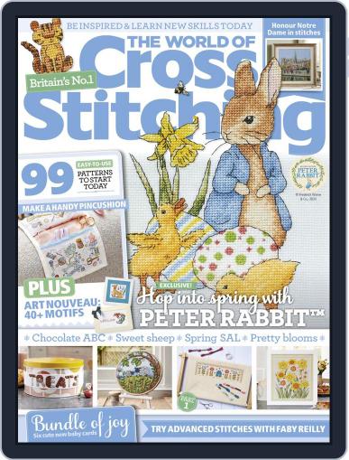 The World of Cross Stitching April 1st, 2020 Digital Back Issue Cover