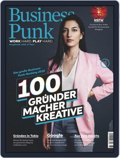 Business Punk December 1st, 2018 Digital Back Issue Cover