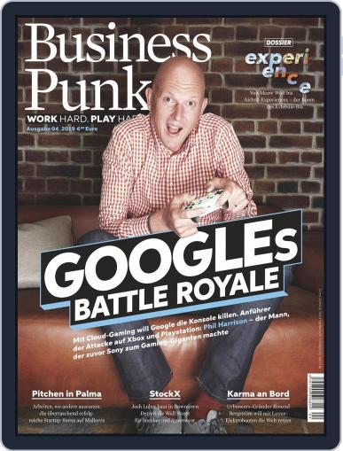 Business Punk August 1st, 2019 Digital Back Issue Cover
