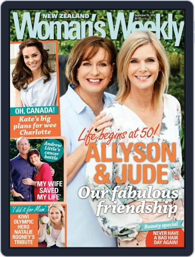 New Zealand Woman’s Weekly September 26th, 2016 Digital Back Issue Cover