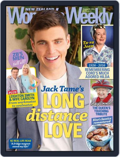 New Zealand Woman’s Weekly October 31st, 2016 Digital Back Issue Cover