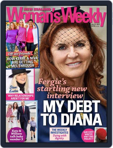 New Zealand Woman’s Weekly July 31st, 2017 Digital Back Issue Cover