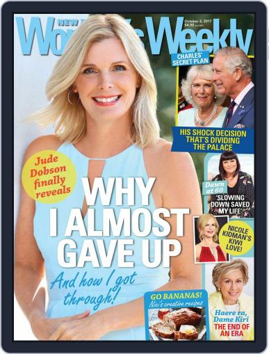 New Zealand Woman’s Weekly October 2nd, 2017 Digital Back Issue Cover