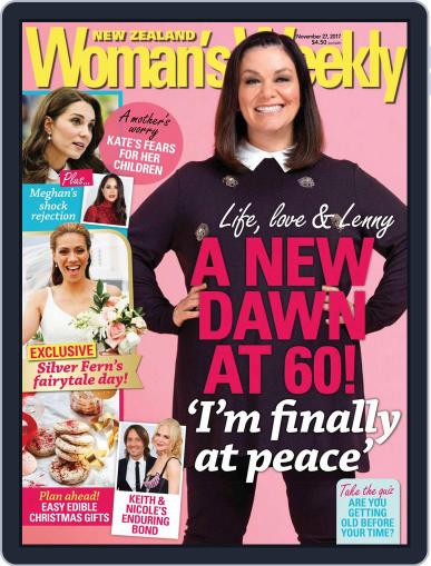 New Zealand Woman’s Weekly November 27th, 2017 Digital Back Issue Cover