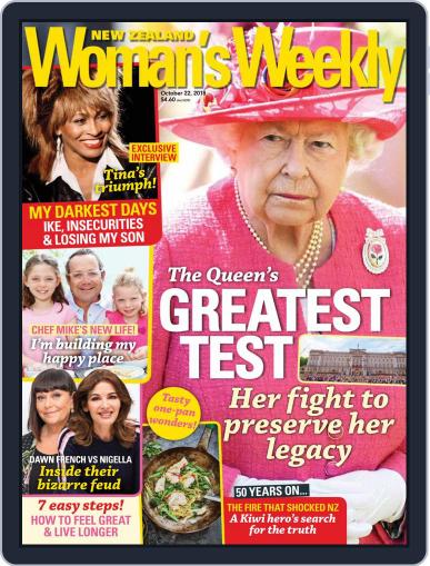New Zealand Woman’s Weekly October 22nd, 2018 Digital Back Issue Cover