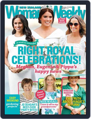 New Zealand Woman’s Weekly October 29th, 2018 Digital Back Issue Cover
