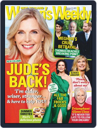 New Zealand Woman’s Weekly January 21st, 2019 Digital Back Issue Cover