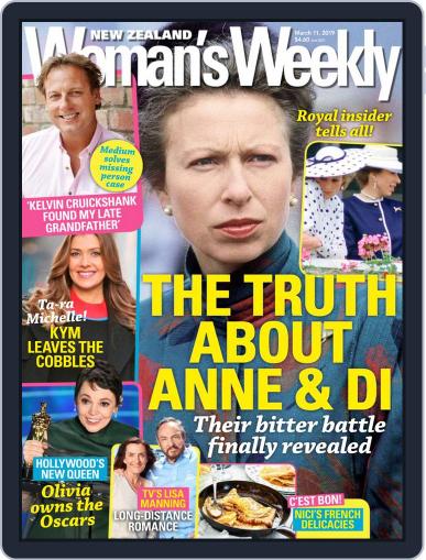New Zealand Woman’s Weekly March 11th, 2019 Digital Back Issue Cover