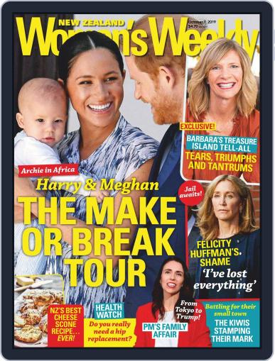 New Zealand Woman’s Weekly October 7th, 2019 Digital Back Issue Cover