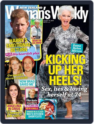 New Zealand Woman’s Weekly October 14th, 2019 Digital Back Issue Cover