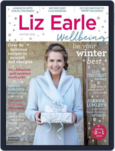 Liz Earle Wellbeing November 11th, 2015 Digital Back Issue Cover