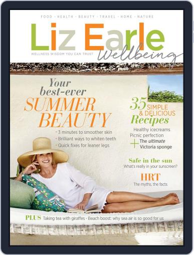 Liz Earle Wellbeing May 30th, 2018 Digital Back Issue Cover