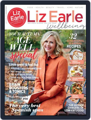Liz Earle Wellbeing September 1st, 2018 Digital Back Issue Cover