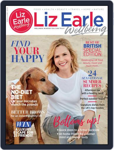 Liz Earle Wellbeing May 1st, 2019 Digital Back Issue Cover
