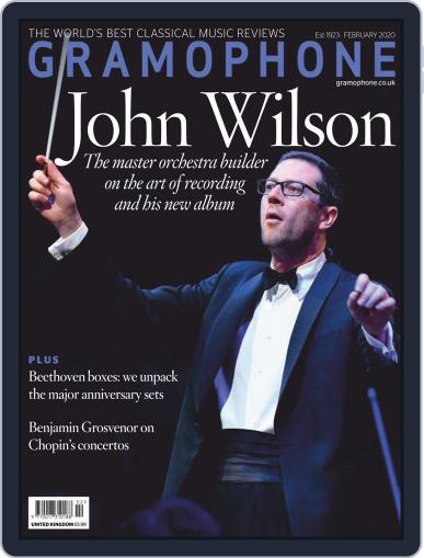 Gramophone February 1st, 2020 Digital Back Issue Cover