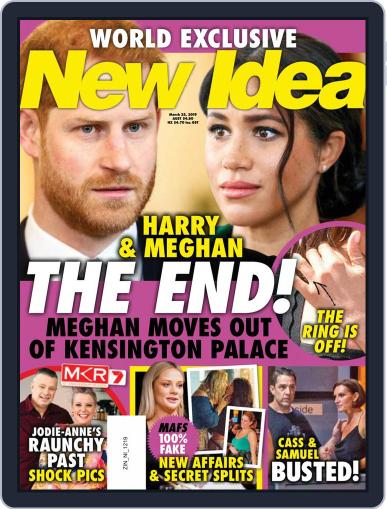 New Idea March 25th, 2019 Digital Back Issue Cover