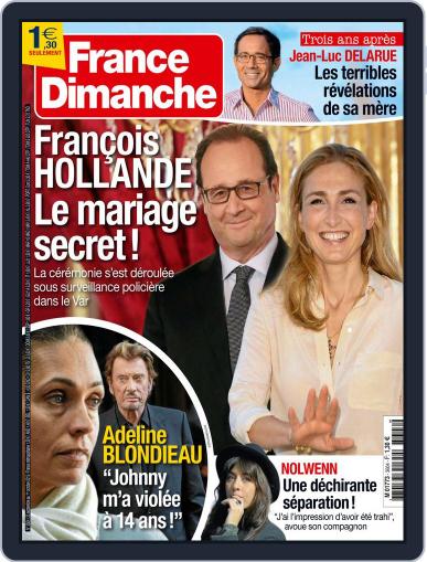 France Dimanche September 24th, 2015 Digital Back Issue Cover
