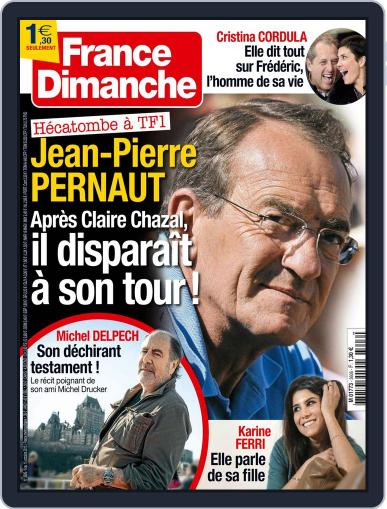 France Dimanche October 8th, 2015 Digital Back Issue Cover