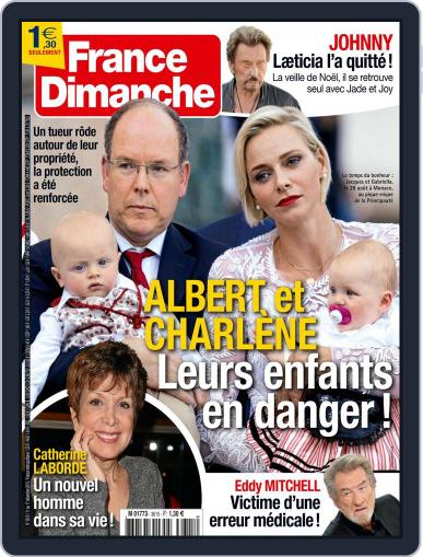 France Dimanche December 11th, 2015 Digital Back Issue Cover
