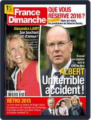 France Dimanche (Digital) Subscription                    January 1st, 2016 Issue