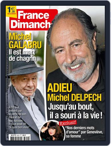 France Dimanche January 8th, 2016 Digital Back Issue Cover