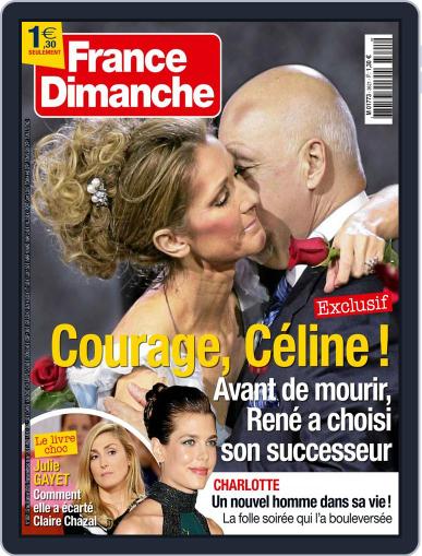 France Dimanche January 22nd, 2016 Digital Back Issue Cover