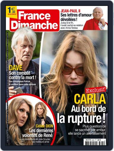 France Dimanche February 19th, 2016 Digital Back Issue Cover
