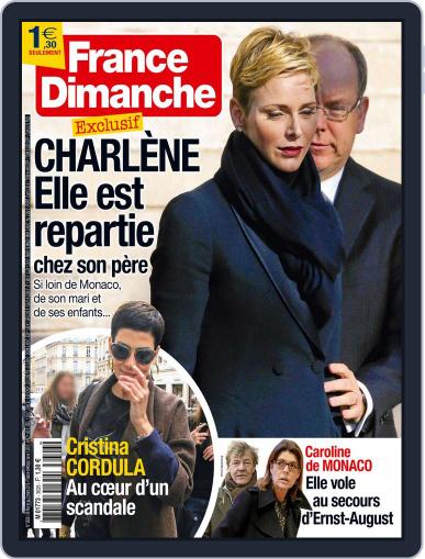 France Dimanche March 1st, 2016 Digital Back Issue Cover