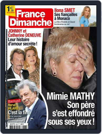 France Dimanche March 11th, 2016 Digital Back Issue Cover