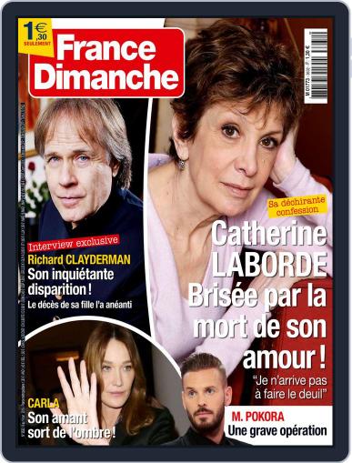 France Dimanche April 8th, 2016 Digital Back Issue Cover