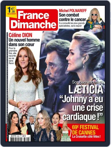 France Dimanche May 20th, 2016 Digital Back Issue Cover