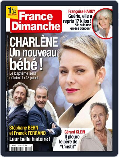 France Dimanche June 10th, 2016 Digital Back Issue Cover