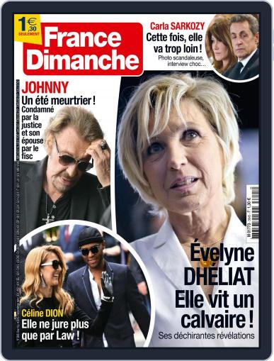 France Dimanche July 8th, 2016 Digital Back Issue Cover