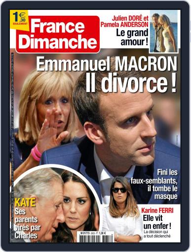 France Dimanche September 2nd, 2016 Digital Back Issue Cover