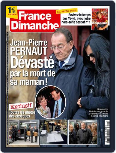 France Dimanche October 21st, 2016 Digital Back Issue Cover